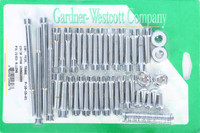 GARDNER-WESTCOTT Big Twin Cam & Primary Cover Set