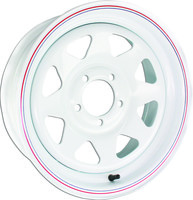AWC 8 Spoke Steel Trailer Wheel
