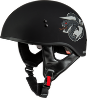 GMAX HH-65 DRK1 Half Helmets