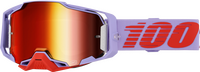 100% ARMEGA GOGGLE FAUSTO RED MIRROR LENS