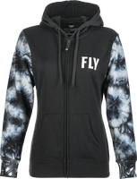 FLY RACING Women's Tie-Die Zip Up Hoodie