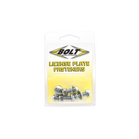 BOLT License Plate Bolts/Nuts