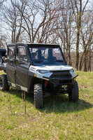 KOLPIN Front Poly Windshield - Full Fixed Vented
