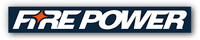 FIRE POWER Logo Stickers
