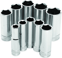 PERFORMANCE TOOL 3/8" SAE Socket Set