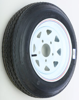 AWC Trailer Tire & 8 Spoke Steel Wheel Assembly
