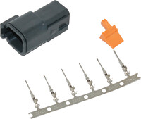 NAMZ Deutsch DTM Plug and Wedgelock