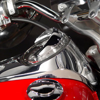 NATIONAL CYCLE Chrome Speedometer Cowl