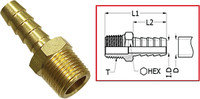 SP1 Hose Barb Fitting