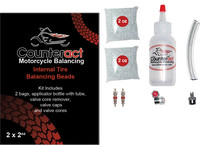 COUNTERACT Tire Balancing Beads w/Installation Bottle