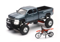 NEW RAY TOYS Truck w/Dirt Bike Replica