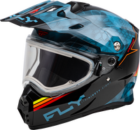 FLY RACING Trekker Cold Weather Conceal Helmet Electric Shield (2024)