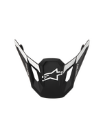 ALPINESTARS SM7 DASHER VISOR ECE06 BLACK/WHITE MATT