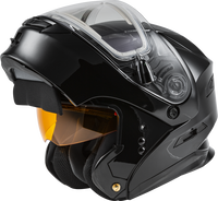 GMAX MD-01S Modular Snow Helmet Solid w/Quick Release Buckle Electric shield