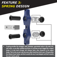 TAMER Tamer Holeshot Buttons