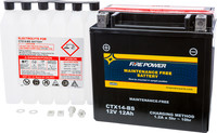 FIRE POWER Maintenance Free Sealed Battery