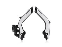 ACERBIS X-GRIP FRAME GUARDS BLACK/WHITE