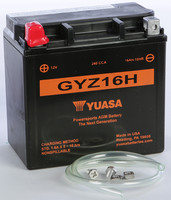 YUASA GYZ Factory-Activated AGM Maintenance-Free Battery
