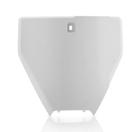 ACERBIS FRONT NUMBER PLATE WHITE