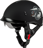 GMAX HH-65 DRK1 Half Helmets