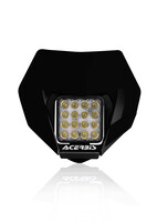 ACERBIS VSL UNIVERSAL HEADLIGHT BLACK