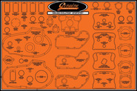 JAMES GASKETS Gasket Display Board