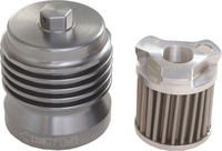 PC RACING Flo Stainless Steel Oil Filter
