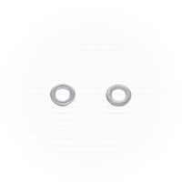 BOLT FLAT WASHERS 6MM 10/PK