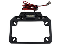 ATV TEK Adjustable License Plate Bracket w/ LED Light