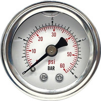 HARDDRIVE Oil Pressure Gauge