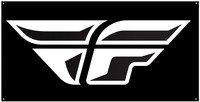 FLY RACING Logo Banner