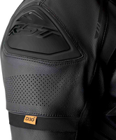 RST S1 D3O SUIT BLACK LEATHER 5X