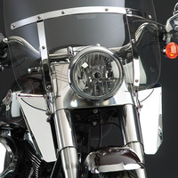 NATIONAL CYCLE Switchblade & Spartan Windshield Chrome Lowers
