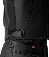 RST S1 D3O MESH LEATHER JACKET BLACK 3X