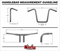 BURLY BRAND Bagger Bars