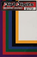 DIRT DIGITS Universal Number Plate Background