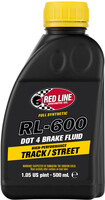 RED LINE RL-600 DOT 4 SYN BRAKE FLUID 500ML 6/CASE