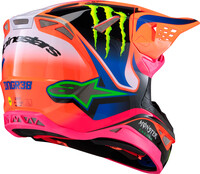 Alpinestars Limited Edition Supertech M10 Deegan DNGR Monster Energy Helmet