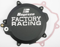 BOYESEN FACTORY RACING CLUTCH COVER HUSKY/KTM BLACK