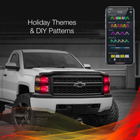 XKGLOW 2-in-1 RGB H4 LED Headlight Bulb Kit
