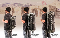 GIANT LOOP ROGUE DRY BAG - DOUBLE END GREY