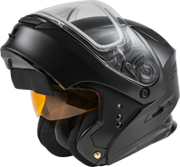 GMAX MD-01S Modular Snow Helmet Solid w/Quick Release Buckle Dual Shield