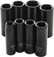 PERFORMANCE TOOL 3/8" SAE Impact Socket Set
