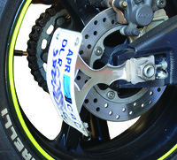 PSR License Plate Bracket