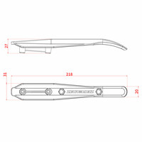 ZETA XC PRO CONVERT HANDGUARD WHITE