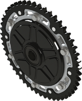 SUPERSPROX CUSHDRIVE CONVERSION 51T SPROCKET  BLK  SIL  BLK