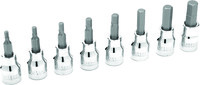 PERFORMANCE TOOL SAE Hex Socket Set