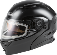 GMAX MD-01S Modular Snow Helmet Solid w/Quick Release Buckle Electric shield