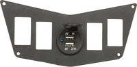 FLIP Dash Switch Plate W/USB