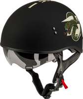 GMAX HH-65 DRK1 Half Helmets